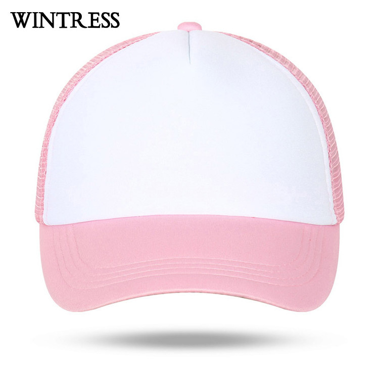 Wintress OEM custom high quality personalized trucker mesh cap hat,custom man fitted truck hat mesh,custom trucker hat cap mesh