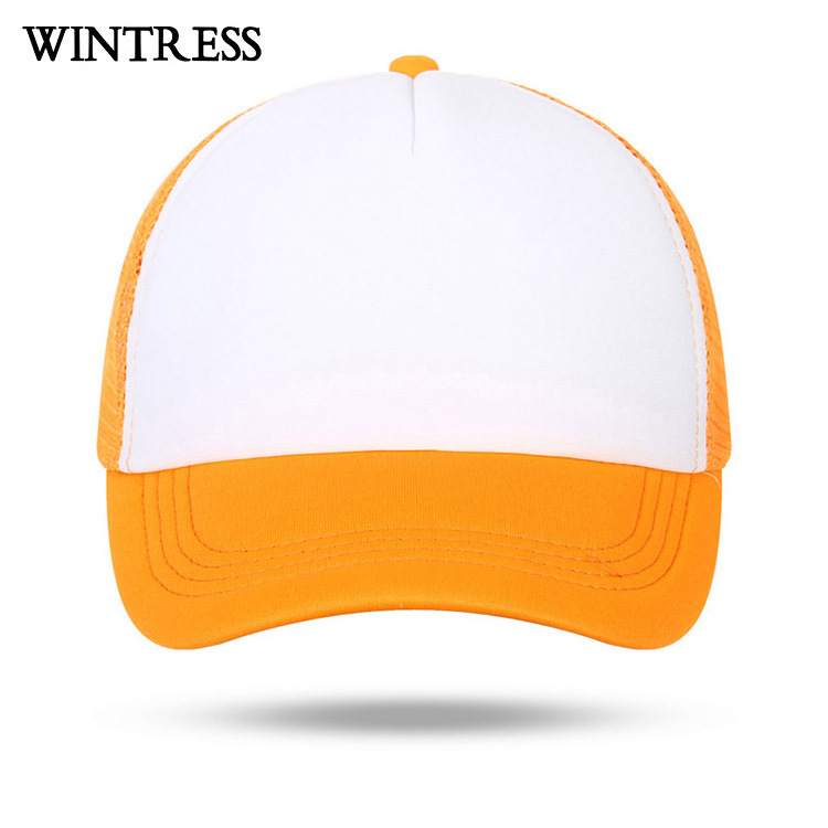 Wintress OEM custom high quality personalized trucker mesh cap hat,custom man fitted truck hat mesh,custom trucker hat cap mesh