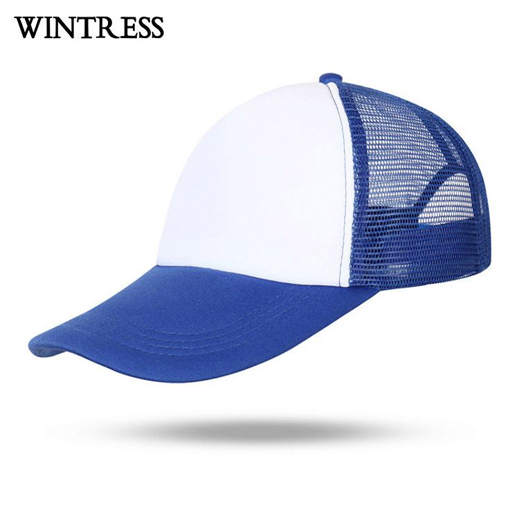 Wintress OEM custom high quality personalized trucker mesh cap hat,custom man fitted truck hat mesh,custom trucker hat cap mesh