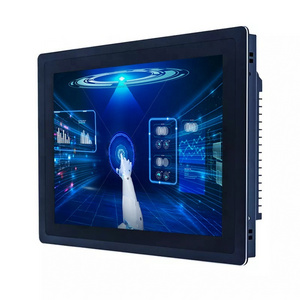 10.4 12 15 17 19 21 Inch Touch Screen All In One Industrial Pc Ip67 Waterproof Fanless Industrial Computer