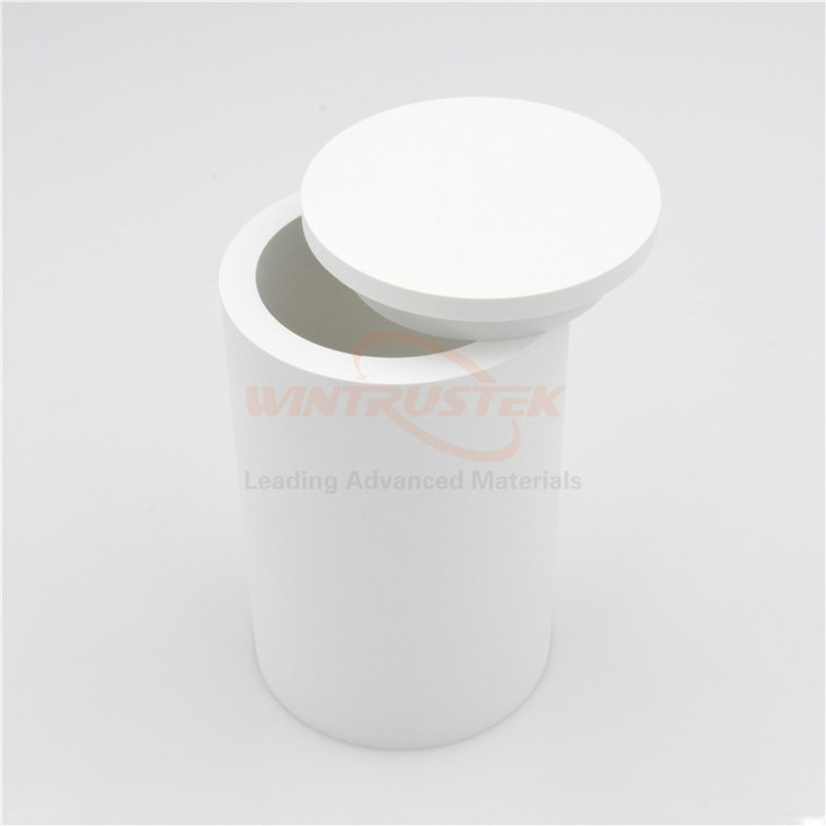 High Temperature BN99 Boron Nitride Ceramic Crucible With Lid