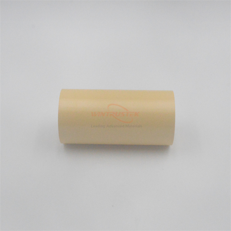 MgO Stabilized Zirconia Ceramic Tube Yellow Ceramic Parts ZrO2 Ceramic Bushing/Sleeve