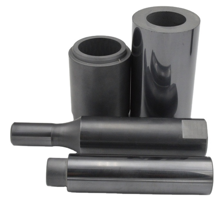 Erosion Resistant / SSiC / Silicon Carbide Ceramic Pump Shaft / Sleeve / Bushing