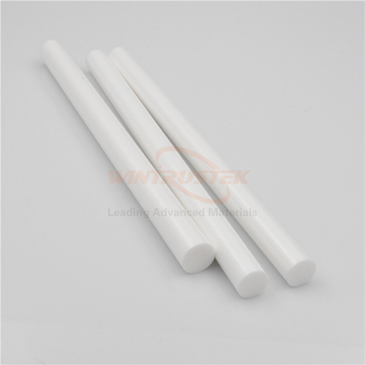 High Quality Zirconia High Purity White Zirconia Ceramic Rod  ZrO2 Tube