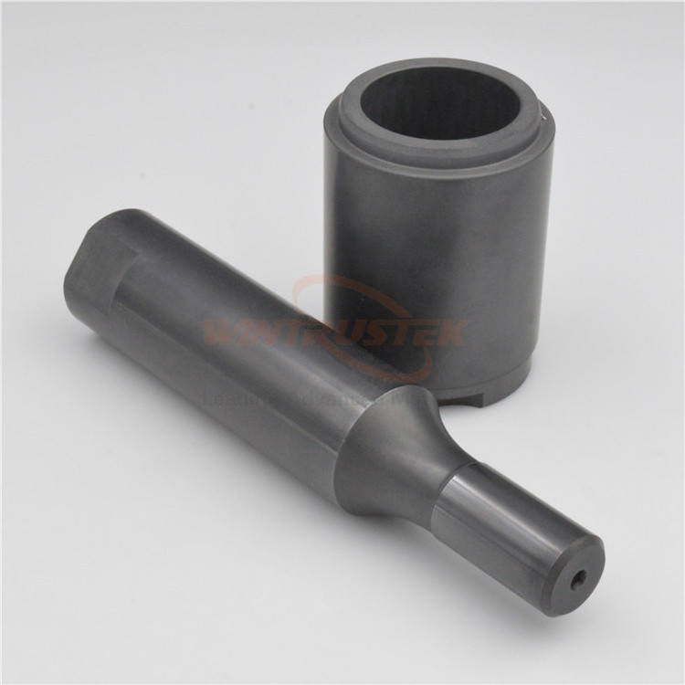 Erosion Resistant / SSiC / Silicon Carbide Ceramic Pump Shaft / Sleeve / Bushing