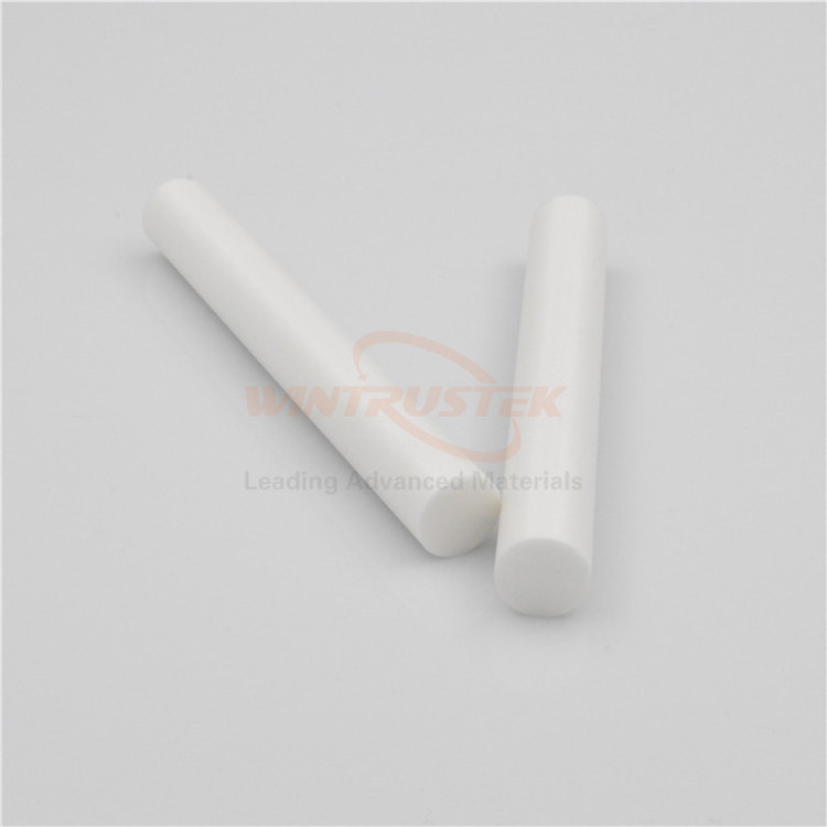 High Quality Zirconia High Purity White Zirconia Ceramic Rod  ZrO2 Tube