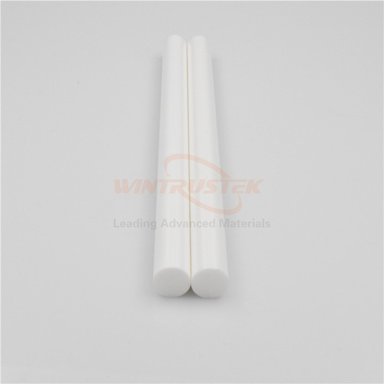 High Quality Zirconia High Purity White Zirconia Ceramic Rod  ZrO2 Tube