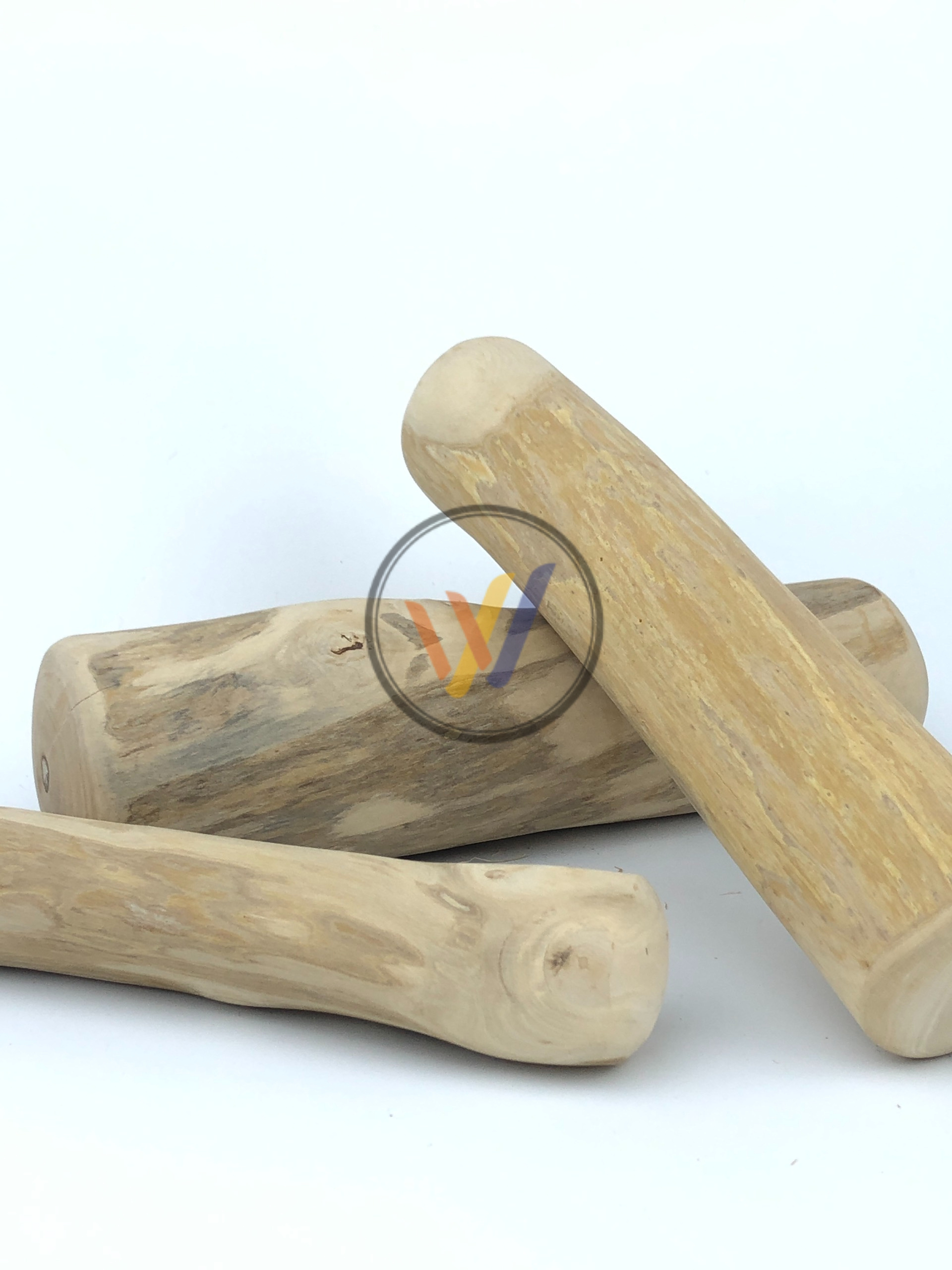 Dog chew bone made from coffee wood, 100% handmade product from natural coffee trees