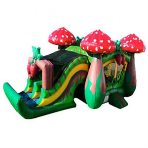 Party Strawberry Jumping Bouncer Commercial Jumper Combo Inflatable Mushroom Bouncy Castle Pvc Canopy Bounce House With Slide