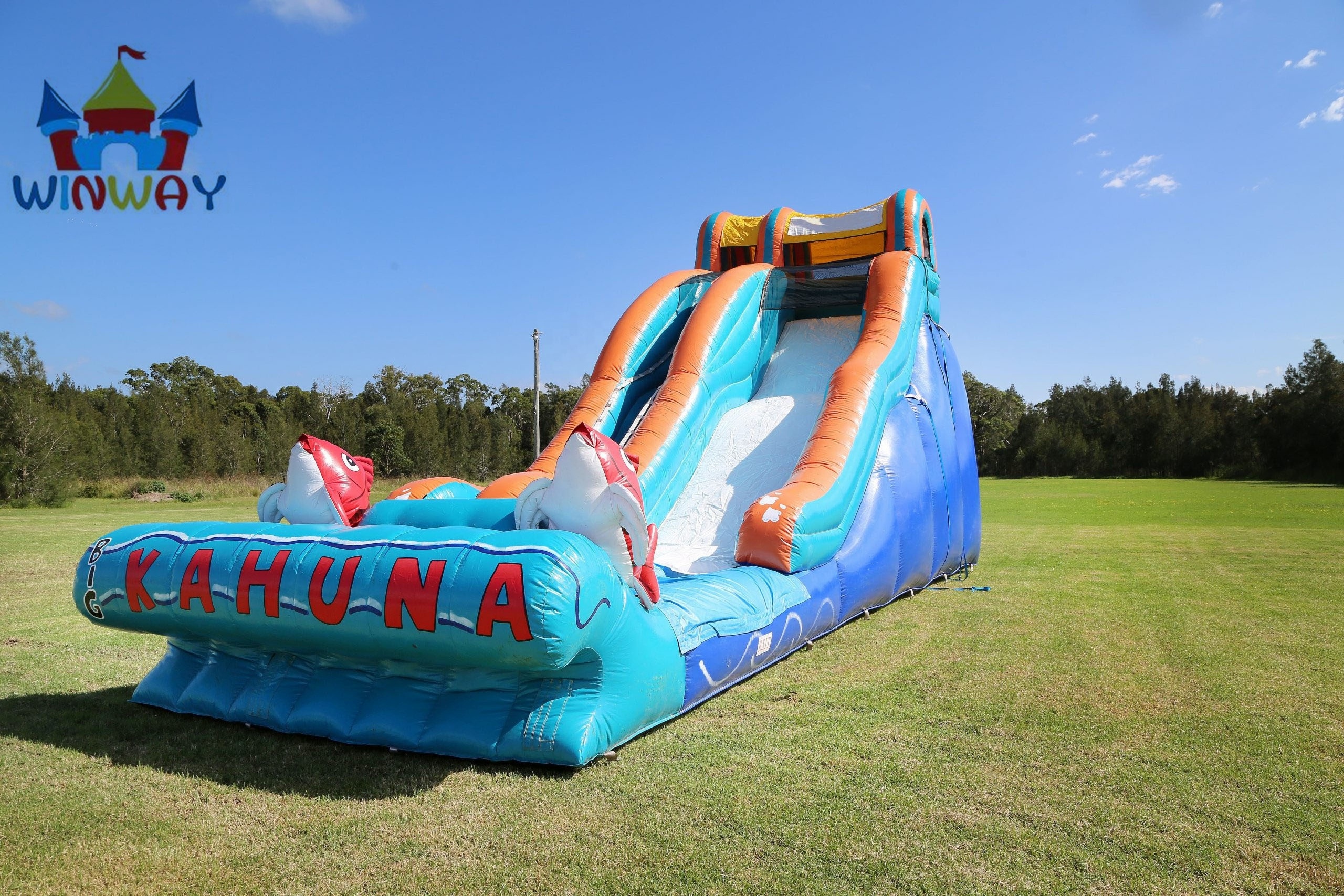 20FT Tall Giant Size Inflatable Bouncer Commercial Big Kahuna water slide inflatable for rental