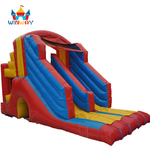 Customized inflatable toboggan water slide pool commercial inflatable water slide for kid