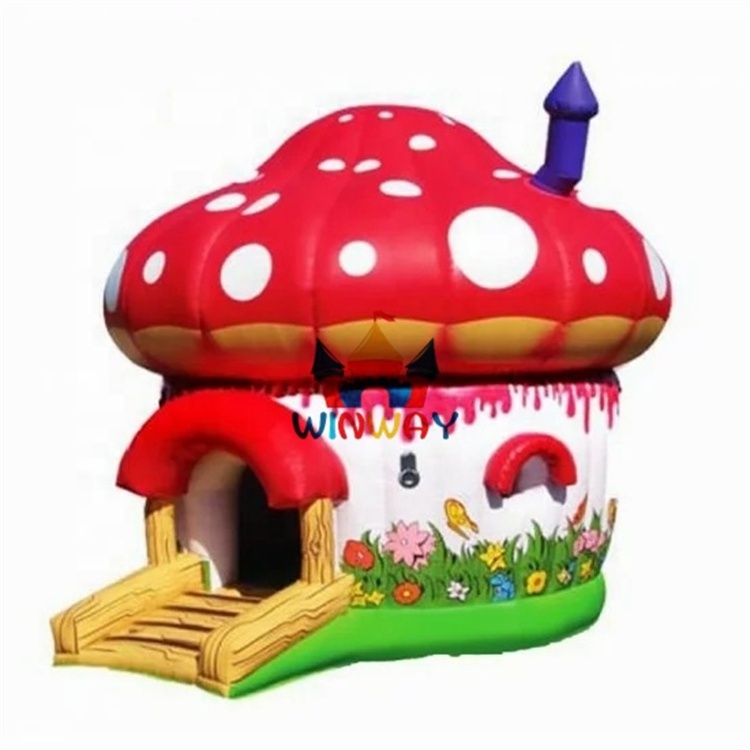 Party Strawberry Jumping Bouncer Commercial Jumper Combo Inflatable Mushroom Bouncy Castle Pvc Canopy Bounce House With Slide