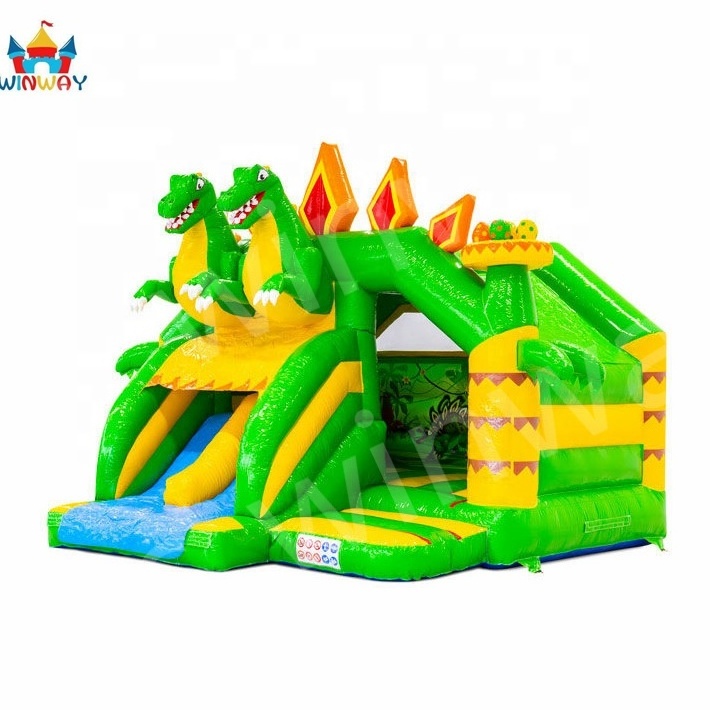 dinosaur inflatable bounce house commercial bouncy house combo slide double slide inflatable castle water pool ball pit