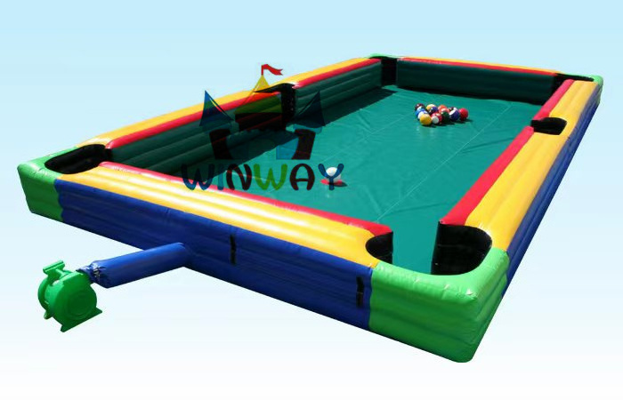 Inflatable Human Billiards Table Pool Snooker Table Ball Game Inflatable Soccer Pool Game Inflatable games for adults