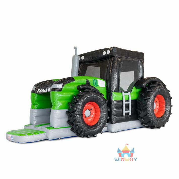 PVC material Customize Tractor  Bouncy castle commercial bounce house commercial combo for rent business