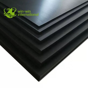 12mm pvc foam board  high glossy black pvc celuka board