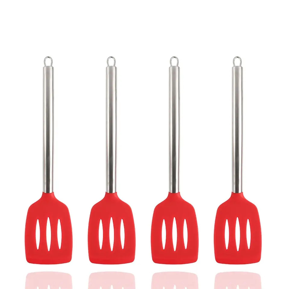 Premium Quality Silicone Utensils Set With Baking Kitchen Set Spatula Set Kichen Tools Kitchen Accessories