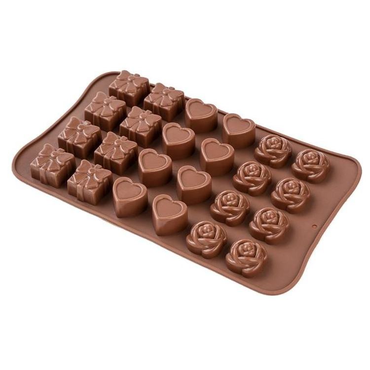 Valentine S Day Silicon Mold Chocolate &cakes Custom Molds Chocolate Molde De Silicon