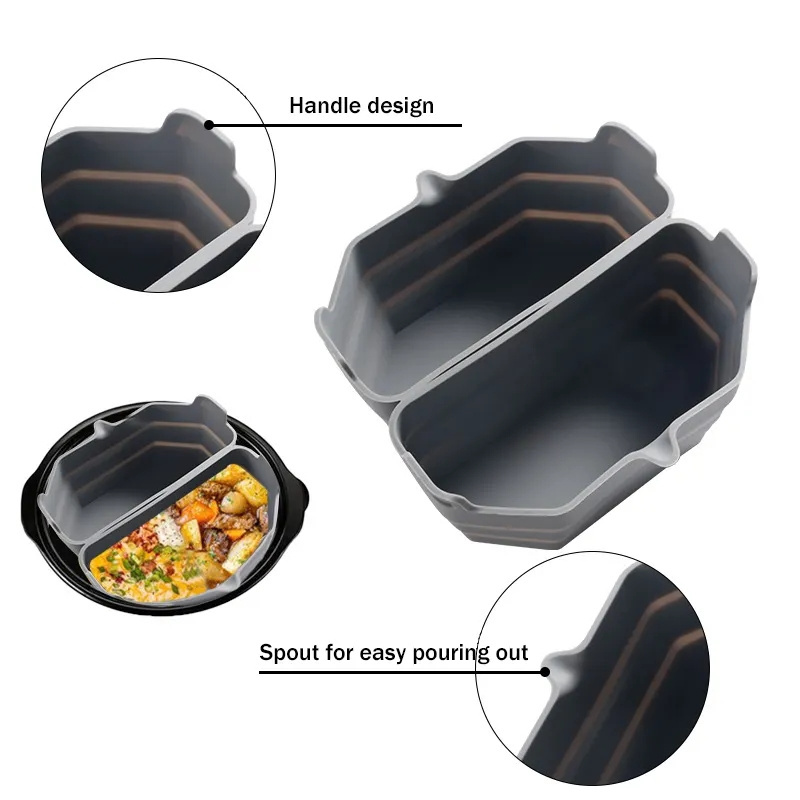 Slow Cooker Liners Extra Large Crockpot Crock Pot Bag Pockets Silicone For Crock Pot Dividers