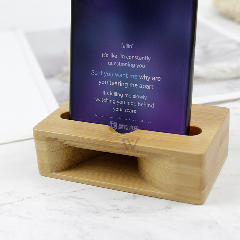 Phone Holder Sound Amplifier Pure Wood Phone Stand Stepped Interior Speaker Vintage Premium Phone Stand