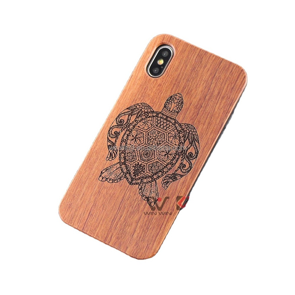 2023 Best New Products Wooden Case for iPhone X Bulk TPU Mobile Phone Accessories Case For iPhone X/XS XR