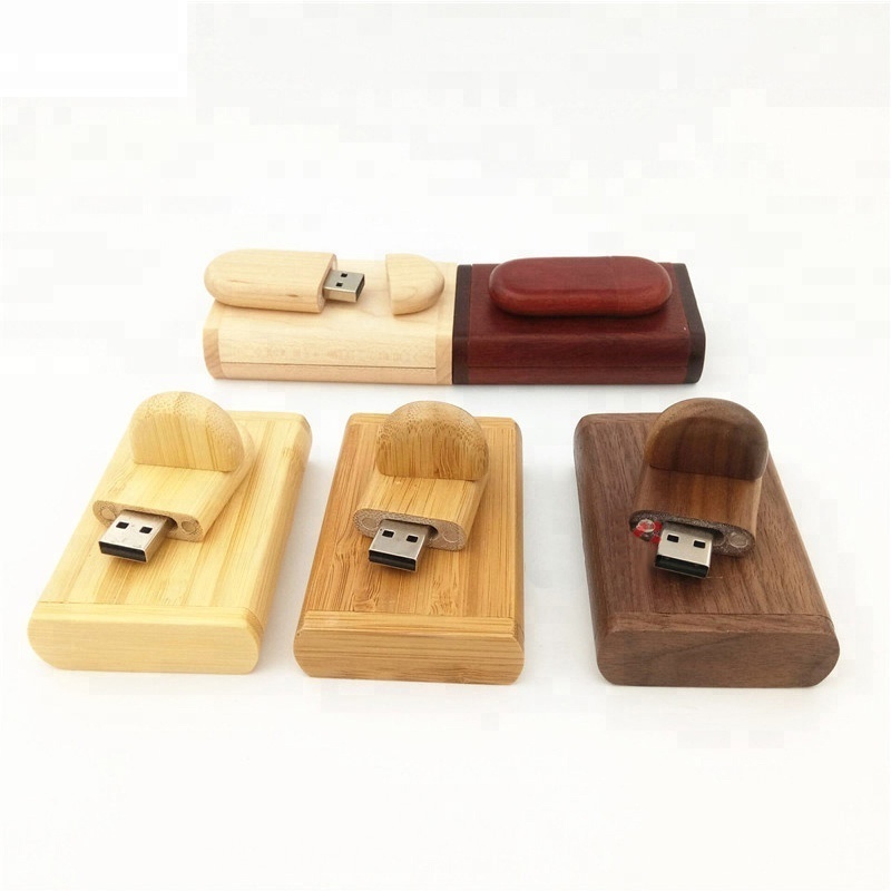 2024 New Eco Friendly  Promotion Gift USB Flash Drive 2GB Wood USB Key