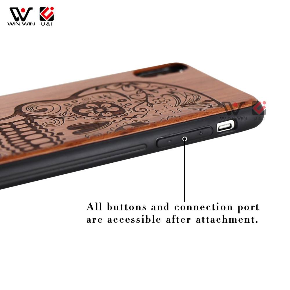 Blank Wooden Cell Phone Case Mobile Phone Accessories Mobile Phone Wood Case