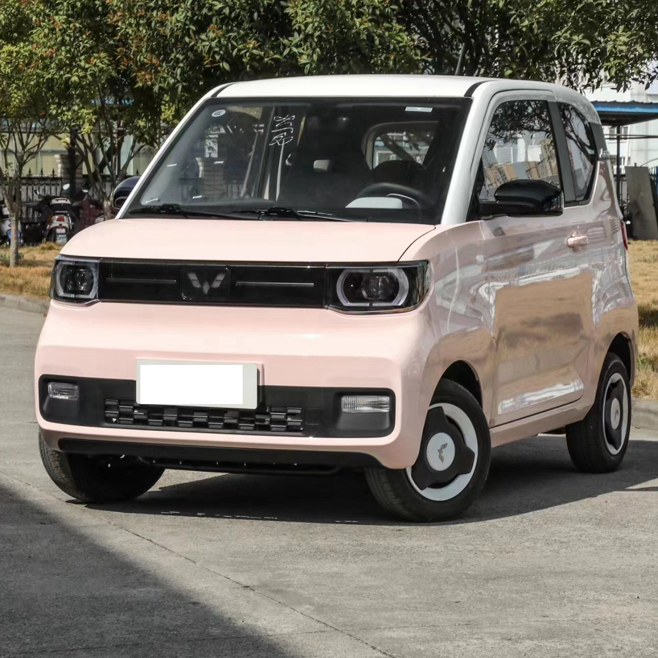 Cheaper Mini Car Wuling Hongguang 100km/h Lithium Battery Smart Car Mini Electric New Car