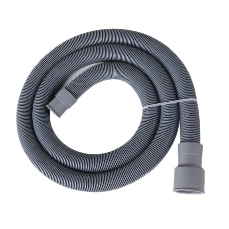 1m 1.5m 2m 2.5m 3m Flexible Water Drain Pipe Washing Machine PVC drain hose