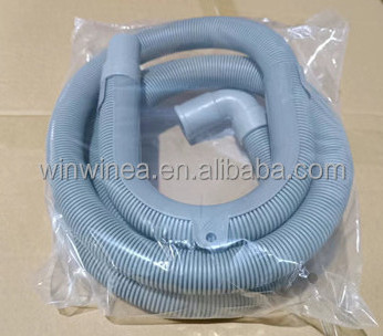 1m 1.5m 2m 2.5m 3m Flexible Water Drain Pipe Washing Machine PVC drain hose