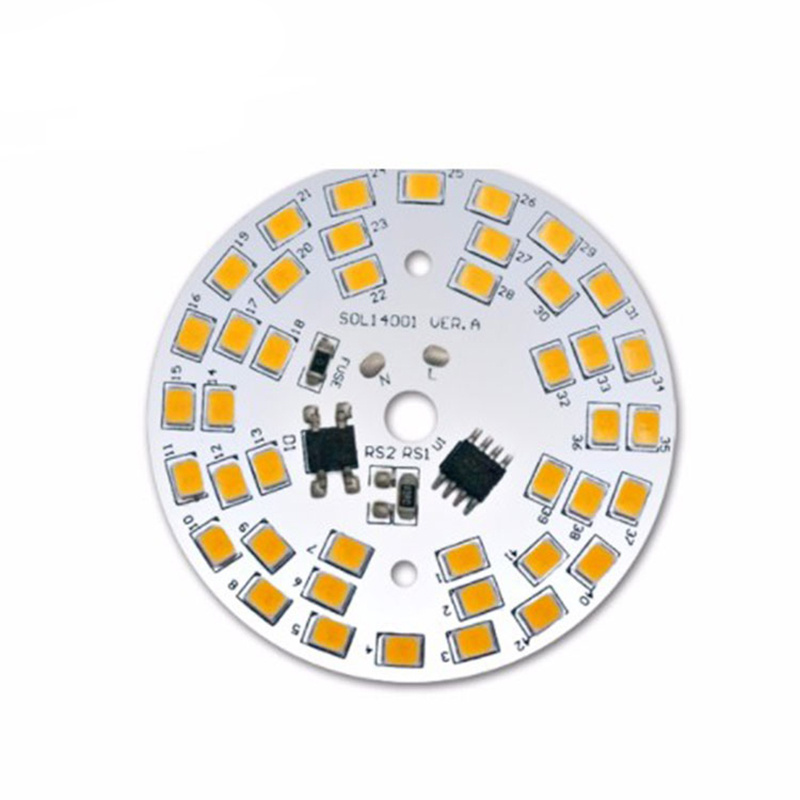 4000K 6000K Aluminum PCB Board 2835 SMD LED PCB 230V LED Lamp Circuit Ceiling Assembled LED Board