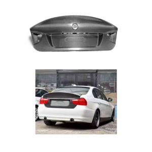 Automotive Parts Rear Trunk Cover For BMW 3 Series E90 Upgrade CSL Style E90 Carbon Fiber Trunk