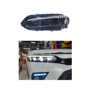 Headlights Projector Lens Dynamic Signal Drl For Honda Civic 11th Gen Upgrade LED Honda Civic 2022 Headlight