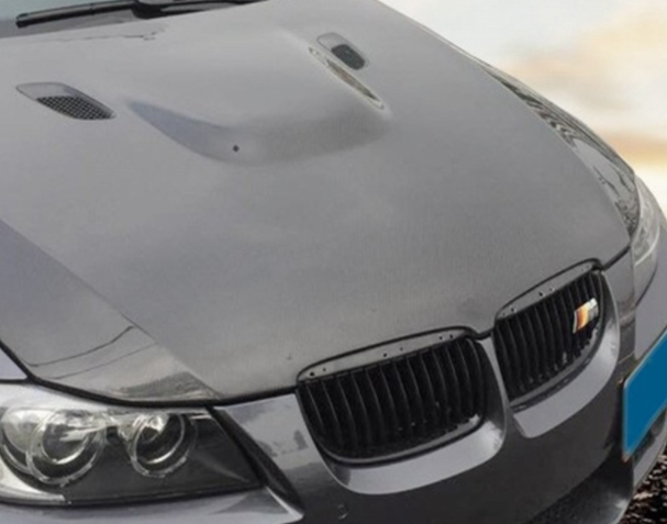 BMW E90 Accessories Bonnet For BMW E90 2005-2011 Upgrade V Style BMW E90 Carbon Fiber Hood E90 Bonnet