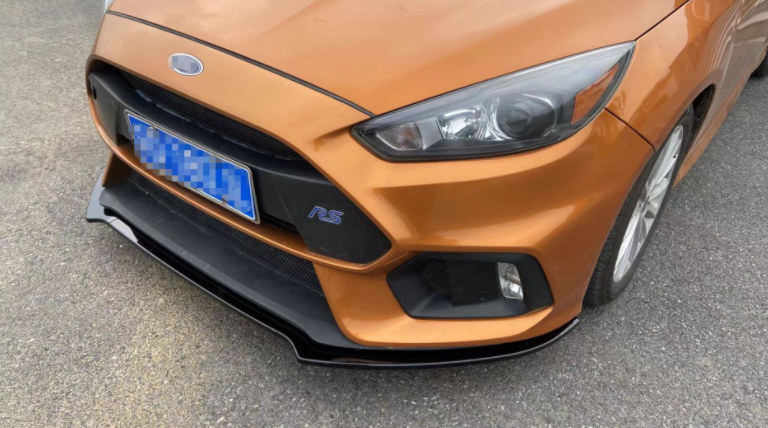 Automotive Parts 3 PCS Style Front Bumper Lip For Ford Focus Upgrade ST Style Front Splitter Lip 2012-2018