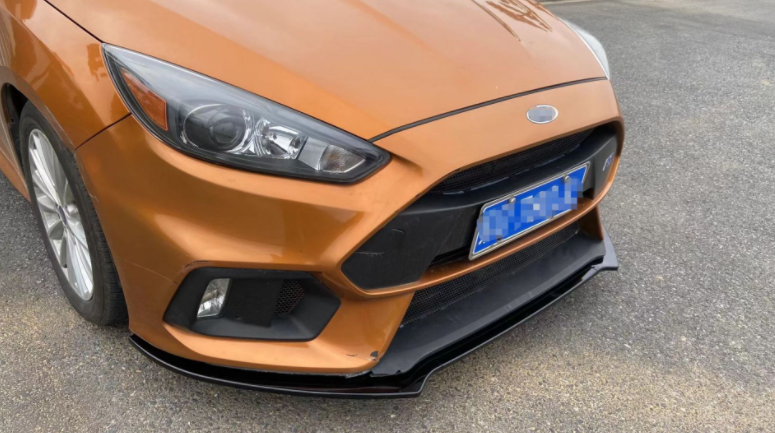 Automotive Parts 3 PCS Style Front Bumper Lip For Ford Focus Upgrade ST Style Front Splitter Lip 2012-2018