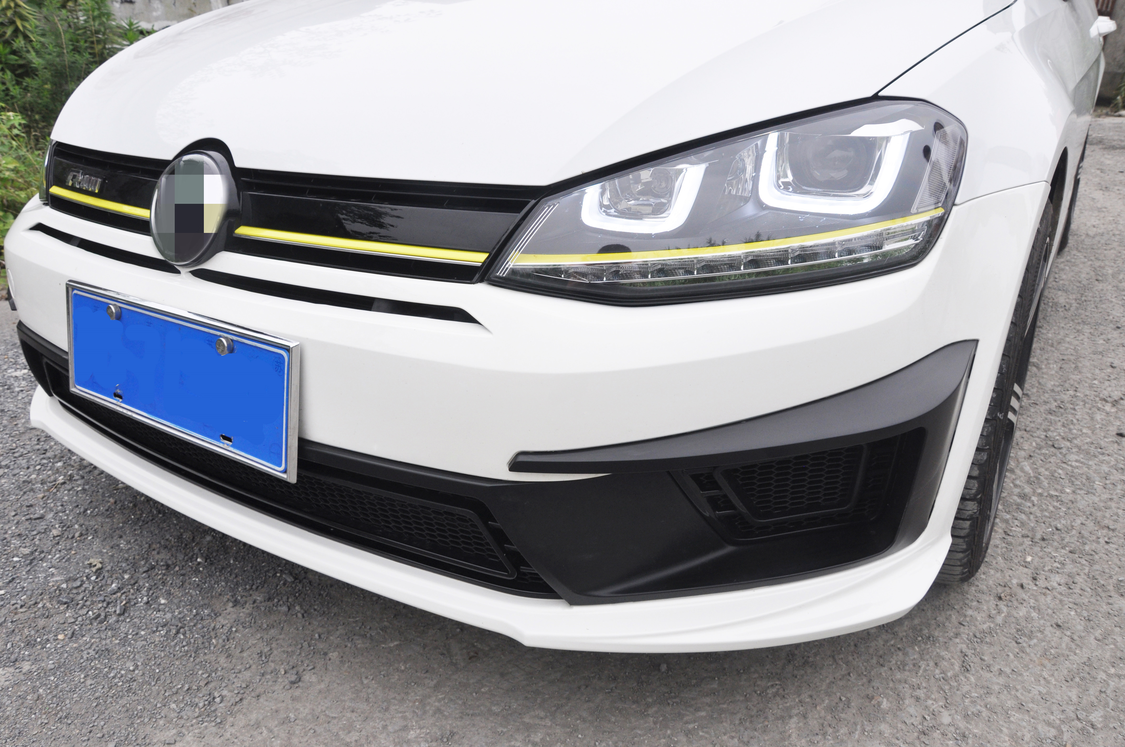 Automotive Parts GOLF 7 Body Kit Front Bumper For Volkswagen VW GOLF 7 MK7 Upgrade GOLF GTI MK7.5 Body Kit