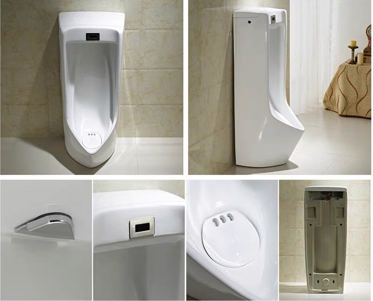 Tarpul Bathroom  Sanitary Ware Smart Porcelain Freestanding Floor Mounted Male Standing Ceramic Toilet Urinal