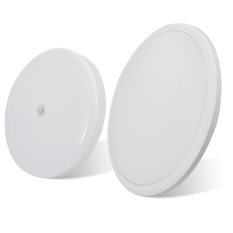 Round Modern Panel Ultra Thin Pir Motion Sensor Led Ceiling Light Lamp For Bedroom Kitchen Closet Porch Hallway Lighting