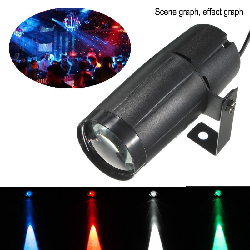 Led Light Beam Pinspot Light Spotlight 5w Super Bright Lamp Mirror Balls Dj Disco Stage Lighting Effect For Ktv Dj Party