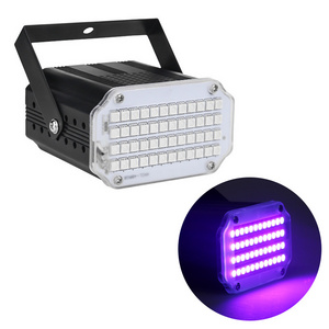 Super Bright Remote Control Flash Stage Lighting 48 Rgb Led Sound Activated Strobe Light For Dj Party Show Club Disco Karaoke