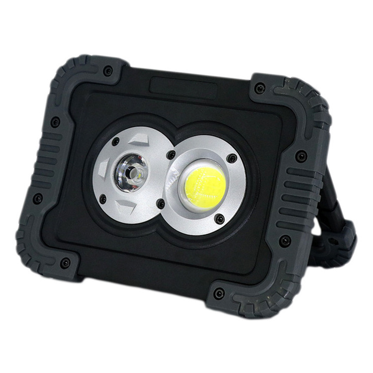 Portable Usb Rechargeable Led Spot Flood Work Light For Garage Shop Job Site Lighting Outdoor Camping Hiking Car Inspection