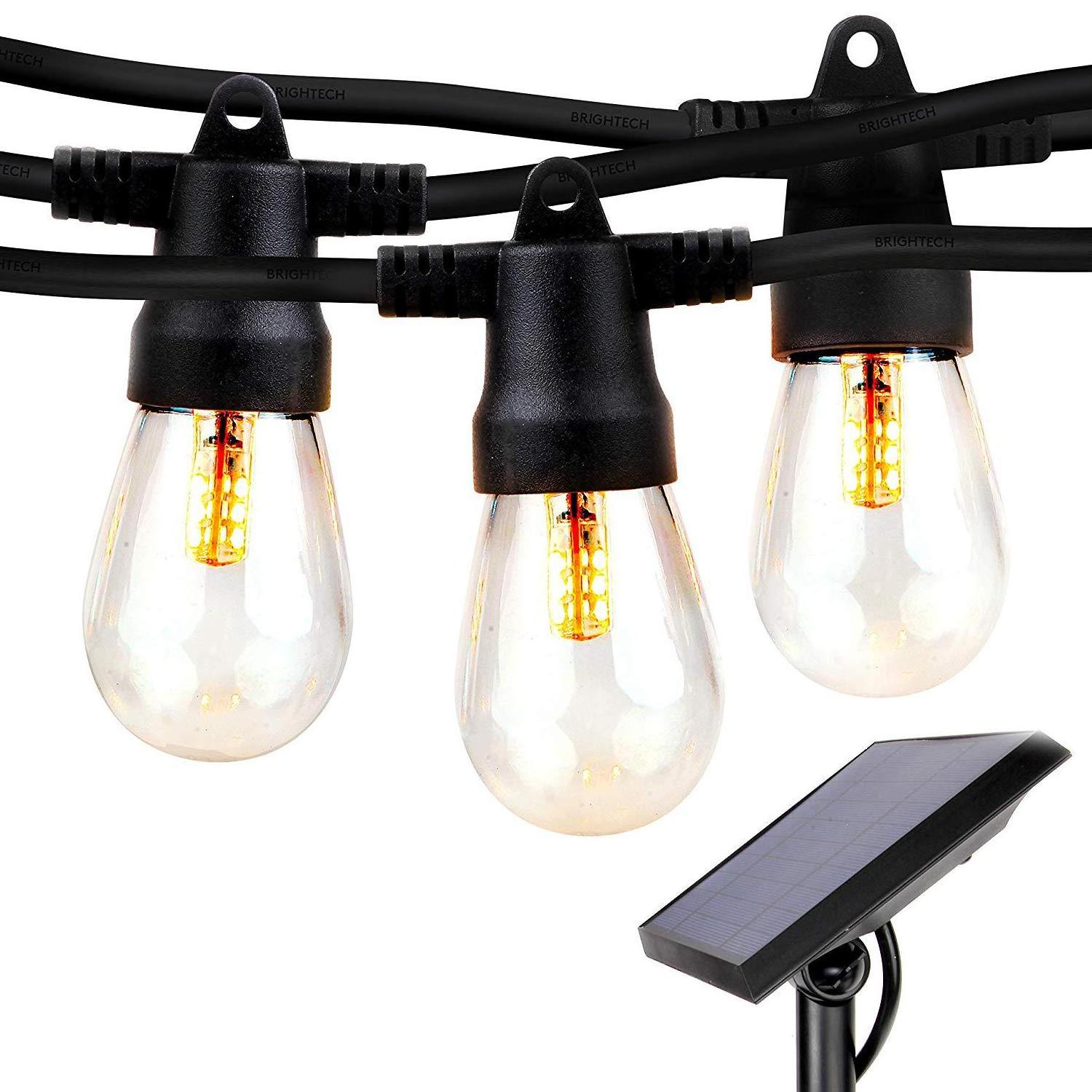 S14 8 Mode Commercial Grade Strand Edison Vintage Bulbs Outdoor 10 Hanging Sockets Garden String Lights