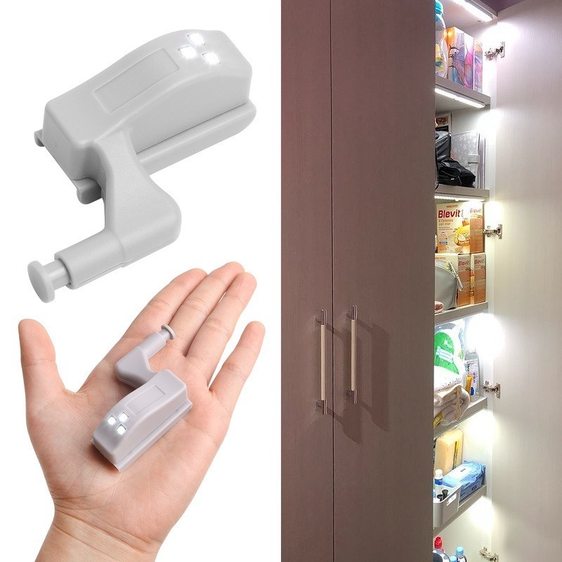 Under Cabinet Light Led Smart Touch Induction Inner Hinge Lamp Sensor Lights For Bedroom Wardrobe Kitchen Closet Night Lights