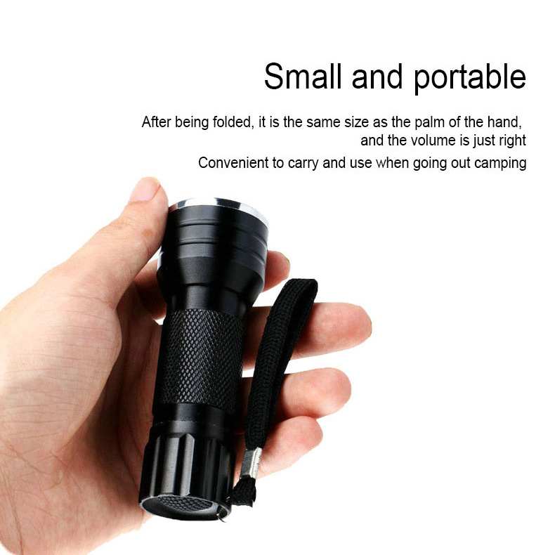 51led 395nm Led Uv Flashlights Powerful Ultraviolet Detection Aaa Battery Black Torch Light Lamp Safety Uv Linterna