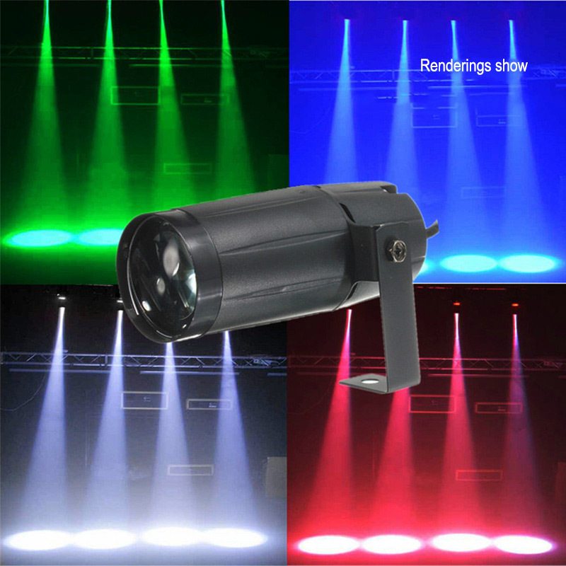 Led Light Beam Pinspot Light Spotlight 5w Super Bright Lamp Mirror Balls Dj Disco Stage Lighting Effect For Ktv Dj Party