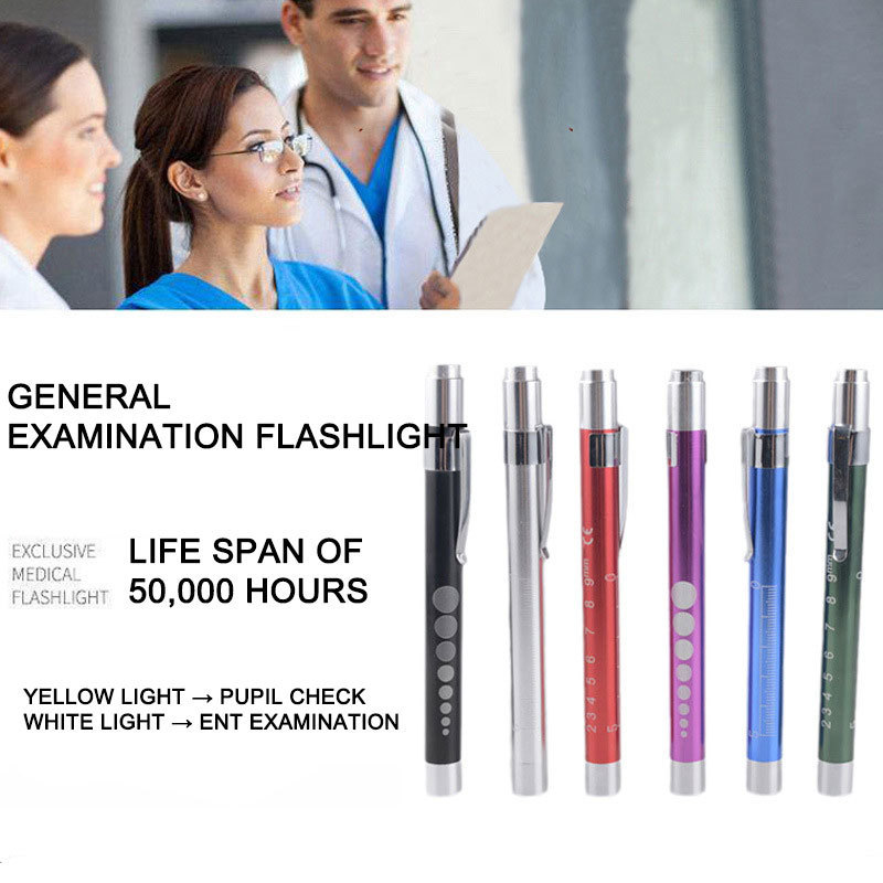 Doctor Nurse Emt Emergency Multi Function Torch Medical First Aid Led Pen Light Work Inspection Flashlight