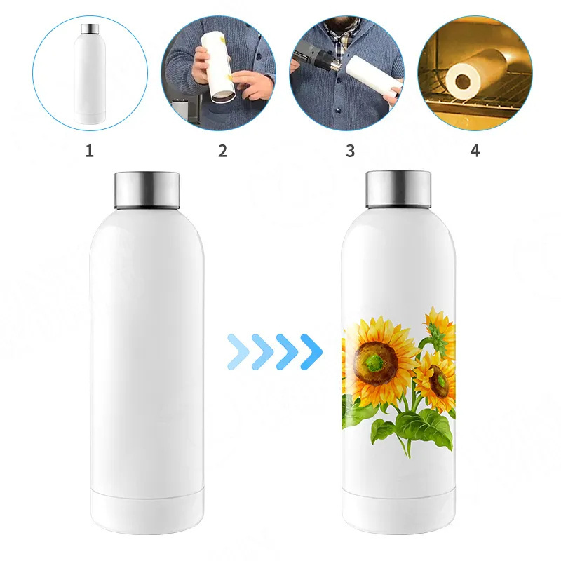 Wholesale Sublimation Double Wall Sports Bottle Stainless Steel Aquaflask Tumbler 18oz 22oz 32 Oz 40 Oz Sublimation Water Bottle