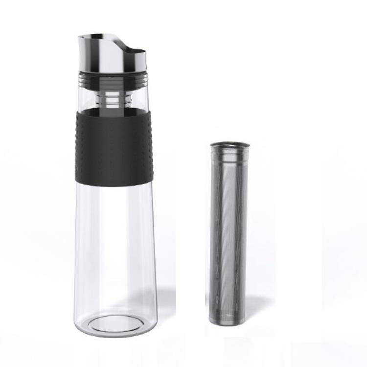 Borosilicate Glass Cold Brew Bottles Ice Drip Pot Tea Sets Espresso Pitcher Brewing Coffee Maker with Filter