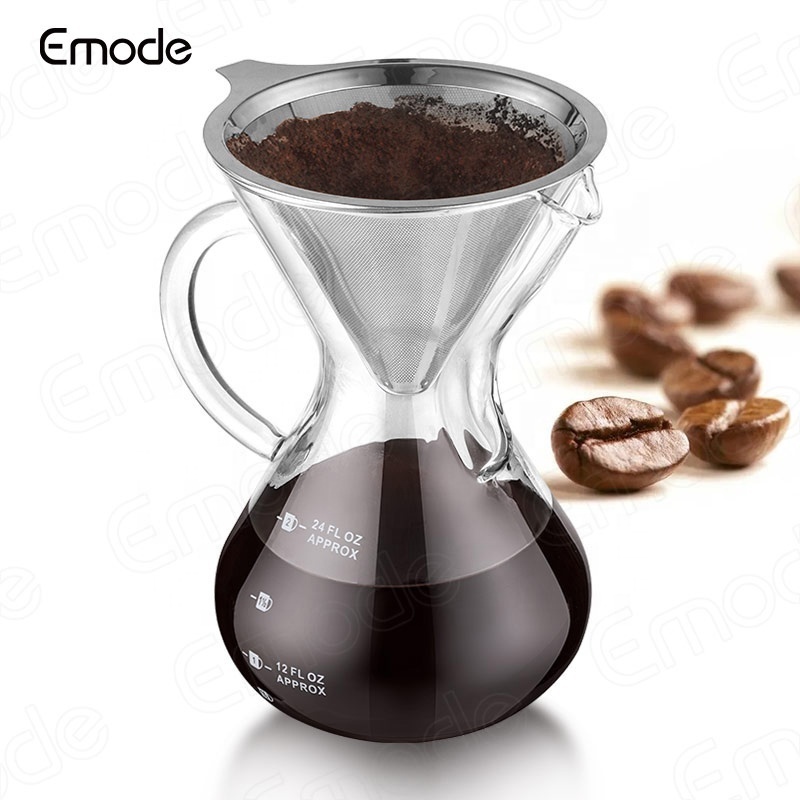 Hot Sale Coffee Pour Over Drip Kettle With Manual Grinder Premium Gift Box Outdoor Travel Portable Coffee Maker Set